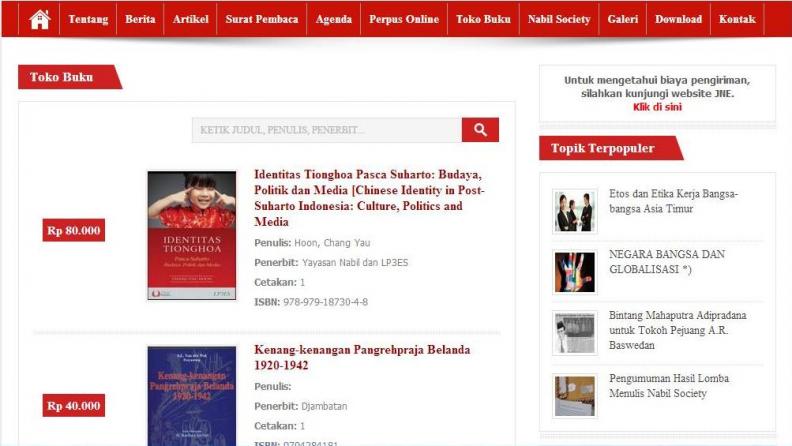 Toko Buku dalam Perbaikan